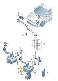 фото thumb №9, Помпа розпилювача cupra ateca 6r0955681 оригінал