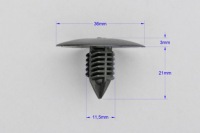 фото thumb №5, 10x кліпса штифт підкрилок renault laguna master