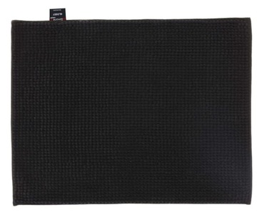 Впитывающий моющийся коврик для ванной комнаты, черный 40X60