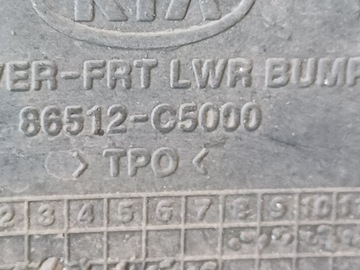 фото thumb №10, Kia sorento 3 iii 15- накладка спойлер бампера передней 86512c5000