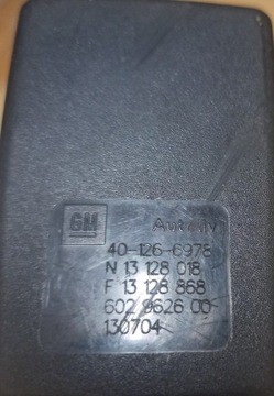 фото thumb №6, Застібка ременів правий зад 401266978 opel corsa e 14