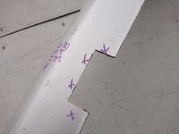 фото thumb №7, Mitsubishi outlander 15- бампер передний накладка