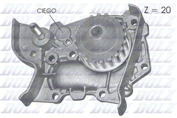 фото thumb №13, Насос воды renault kangoo 1.4 98-, megane 1.4 96-