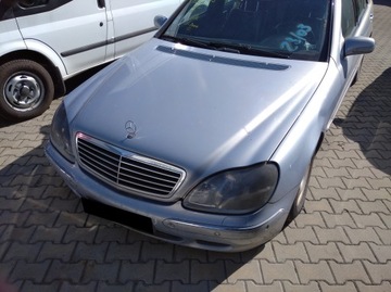 фото thumb №15, Mercedes w220 s-klasa капот перед решітка 347