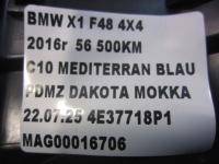 Купити Bmw x1 f48 захист край поперечина заднього багажника поріг 7413689 51477413689, фото thumb