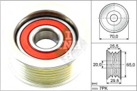 фото thumb №2, Schaeffler ina 532 0803 10 ролик направляющая / направляющая, ремень клиновой зубчатый
