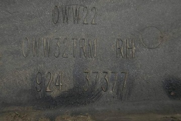 фото thumb №9, Планка заднего правого крыльев chrysler voyager iv rg, rs 92437377 2.8l