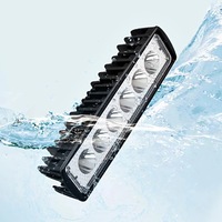 фото thumb №7, Лампа рабочая противотуманная фара led do тягач панель 6 led x3w 18w 12v 24v ip67 e9