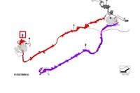 фото thumb №9, Bmw 5 g60 шланг положительный аккумулятор новый оригинальный 61125b32e62