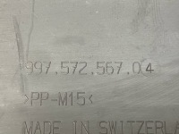 Porsche оригінальний номер 99757256704 911 997 кришка корпус накладка акумулятор Зі Шроту, фото thumb