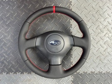 фото thumb №7, Руль subaru impreza wrx gd gc8 gg forester новая кожа celownik / sti