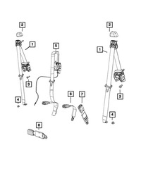 фото thumb №2, Pas безпеки заглушка зад wrangler jk 07-17