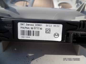 фото thumb №6, Дисплей ременів рамка citroen c4 ii 9665778780