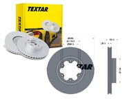 фото thumb №1, Гальмівні диски гальмівні 2szt nissan cabstar 35 di 3.0 f2