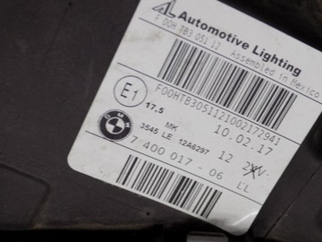 фото thumb №6, Bmw x3 f25 x4 f26 lci лампа перед bi-xenon правая 7400018 eu