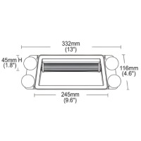 фото thumb №9, Лампа оригінал policja abw tajniak cbśp strobo led niebieska nieoznakowane