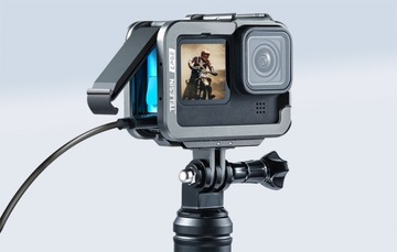 АЛЮМИНИЕВЫЙ ЗАЩИТНЫЙ КОРПУС TELESIN ДЛЯ КАМЕРЫ GOPRO HERO 11/10/9