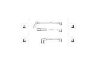 фото thumb №2, Набор трубопровод зажигания chevrolet aveo kalos spark daewoo matiz