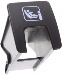 фото thumb №1, Заглушка фаркопа isofix skoda superb iii чёрная