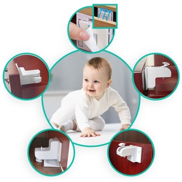 Ricokids 798010 магнитный шкафчик для шкафов 8 шт.