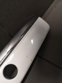 фото thumb №7, Молдинг бампера ліва audi a8 d3 білий 4e0807223a