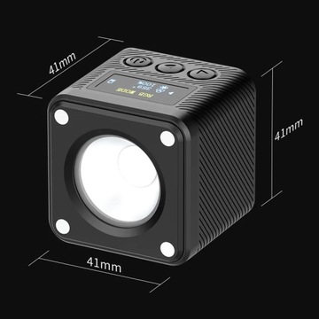 Светодиодная лампа Ulanzi L2 RGB Mini + аксессуары