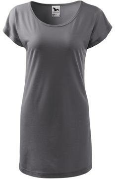 MALFINI LOVE 123 LONG LOOSE DRESS женская футболка ТУНИКА S