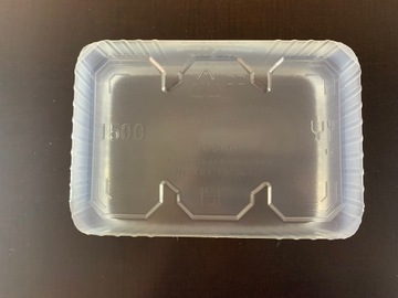 POJEMNIK PROSTOKĄTNY 1500ml PP 50szt + pokrywka