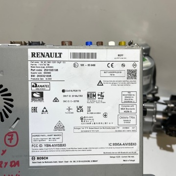 фото thumb №11, Renault captur ii 1.6 e-tech гибрид компьютер карта bcm радио 237a00033r