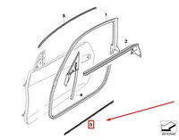 фото thumb №12, Bmw z4 roadster e85 door уплотнитель joint уплотнитель 51337016643 7016643