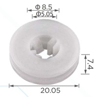 фото thumb №2, Клипса клипса крепёжный накладка крыла задняя mini r50 r52 r53 51137034022