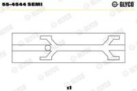 Купить Втулка шатунный glyco 554544 scania dsc12 95-, фото thumb