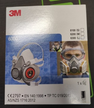 3M Mask 6200 Защитная полумаска для краски PL ORG