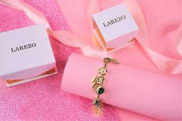 Charms wiszący Infinity Kwiat srebro 925