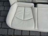 фото thumb №10, 1 mercedes w211 02-06 sedan диван задня шкіра кремовий