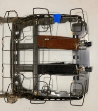 Mercedes-benz c123 coupe каркас спинка сидіння пасажира 1-seria Зі Шроту, фото thumb