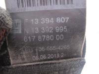 фото thumb №7, Opel astra j рестайлінг 13r pas безпеки праве f13394807 n13392995