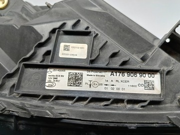 фото thumb №13, Mercedes benz a-klasa w176 рестайлинг 15- лампа правая перед полный led a1769069000