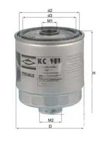 Купити Фільтр пального kc 111 knecht hyundai accent getz, фото thumb