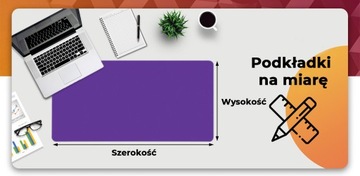 Trwała mata 100x50 kolorowa eko do pracy Fiolet