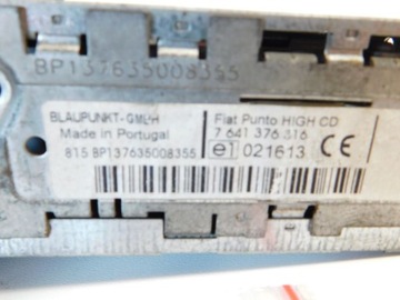 фото thumb №7, Радио cd blaupunkt fiat punto ii