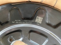 фото thumb №9, Audi q3 83a a3 8v q2 81a защита диск тормозной перед левая 5q0615311g