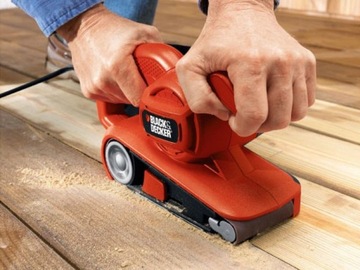 Ленточная шлифовальная машина 720W 75x457mm BLACK DECKER