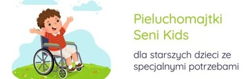 SENI KIDS JUNIOR PIELUCHOMAJTKI DLA DZIECI 11-20KG 30SZT.