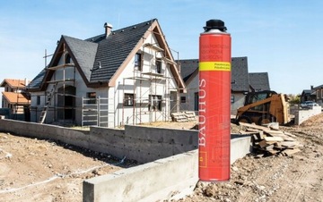 12x PIANKA NISKOPRĘŻNA Piana Pistoletowa CAŁOROCZNA Montażowa Bauhus 750 ml