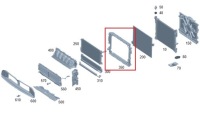 фото thumb №2, Mercedes eqe eqs рама опорный радиатора оригинал