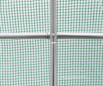 SZKLARNIA TUNEL FOLIOWY OGRODOWY ZIELONY 200X300X200CM 6m2