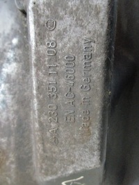 фото thumb №8, Mercedes w211 2.2 cdi мост дифференциал задняя задний 2,87