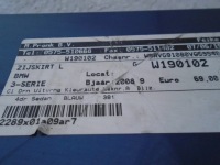 фото thumb №7, Молдинг порог левая 8041843 bmw 3 e90 e91 07-