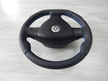 фото thumb №6, Vw passat b6 eos golf v caddy jetta кермо нова шкіра sport подушка